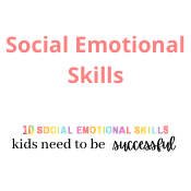 10 Social Emotional Skills
