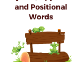 Rhymes Opposites and Positional Words