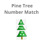 Pine Tree Number Match