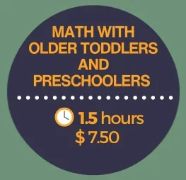 Math With Older Toddlers and Preschoolers