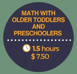 Math with Older Toddlers and Preschoolers